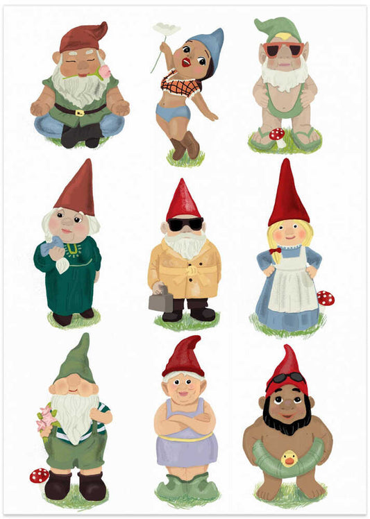Whimsical Garden Gnomes – B2B