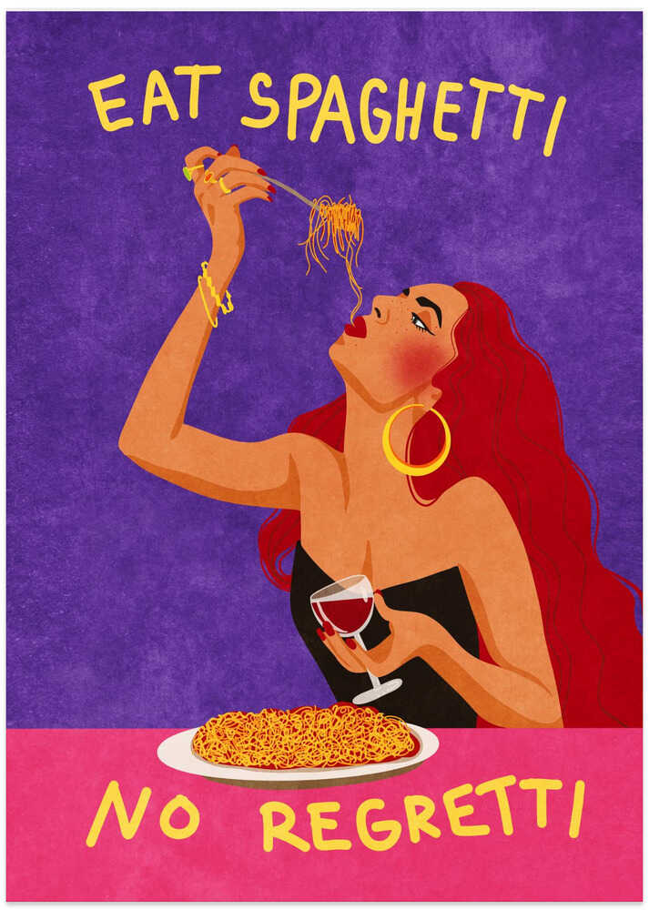 Eat spaghetti no regretti – B2B
