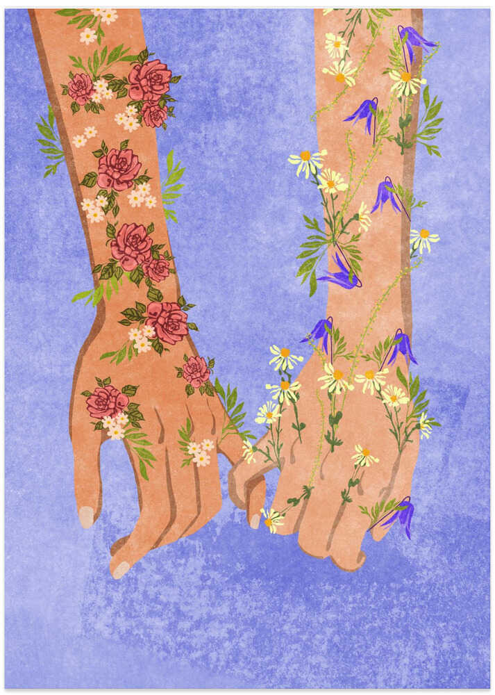Holding hands – B2B