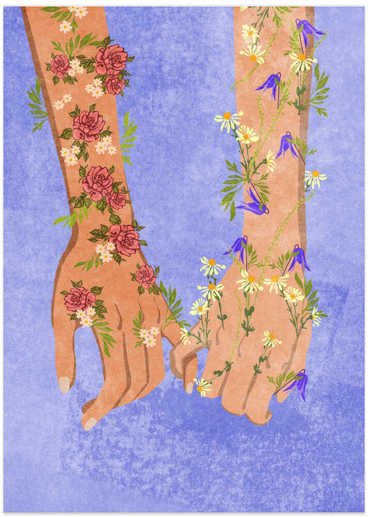 Holding hands – B2B