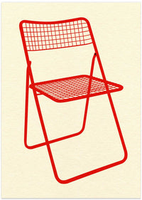 Ted Net Chair Red – B2B