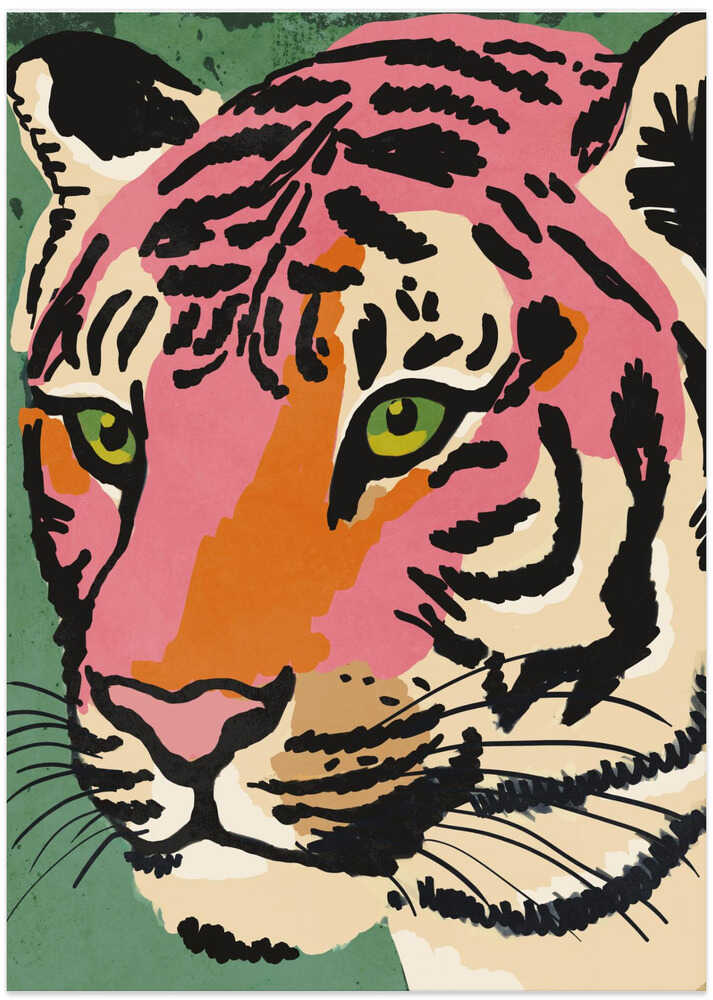 Vibrant Tiger Gaze – B2B