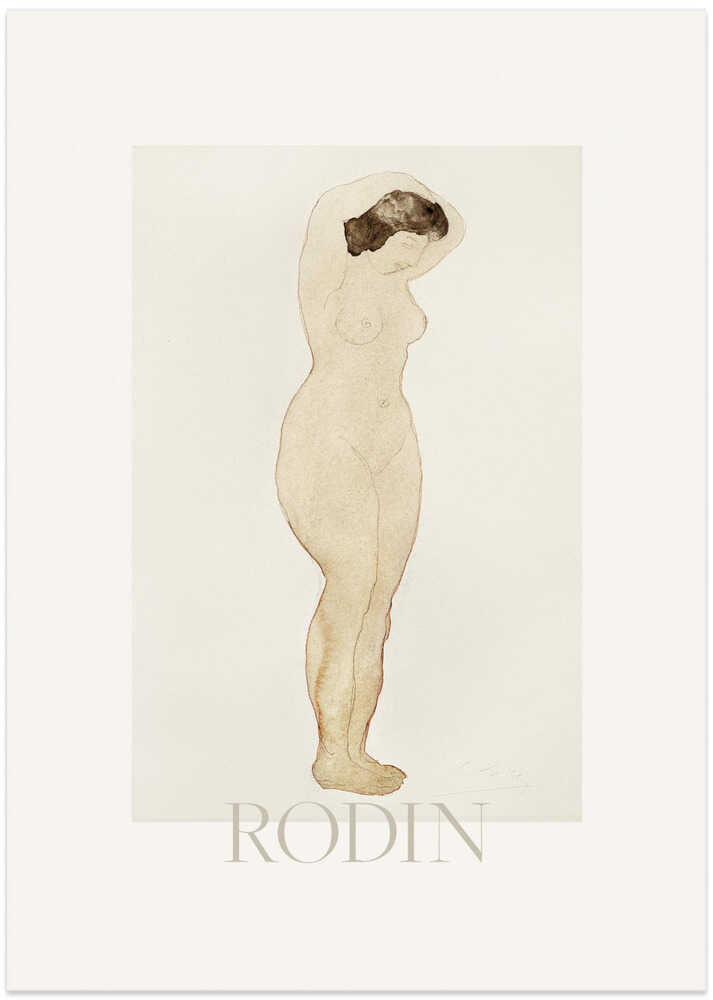 Nude, Standing With Hands On Head – B2B