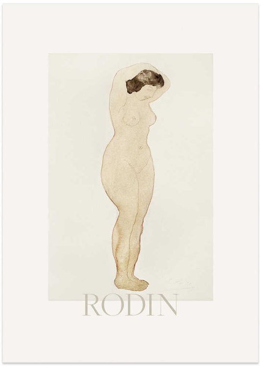 Nude, Standing With Hands On Head – B2B