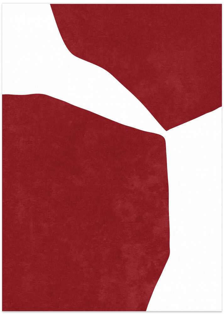 Abstract Red on white – B2B