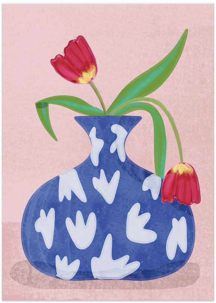 Tulpe in vase – B2B
