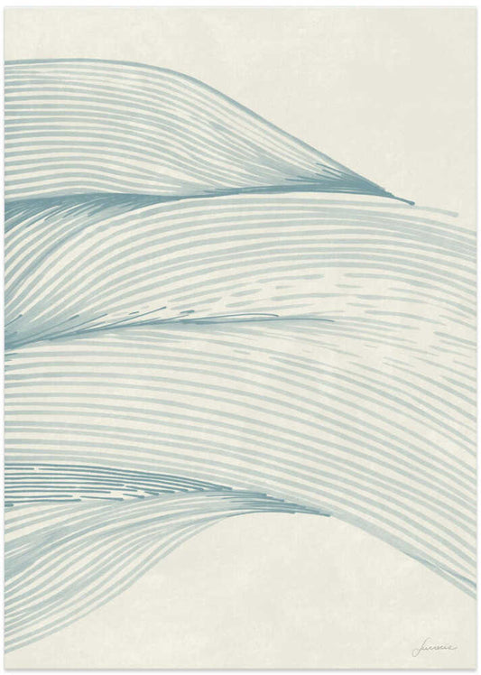 Flowing Blue Lines – B2B