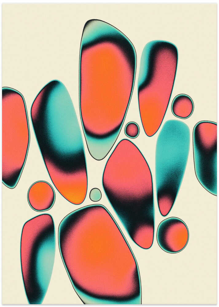 Vibrant Gradient Shapes – B2B