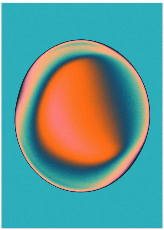 Modern Gradient Orb - XL Poster