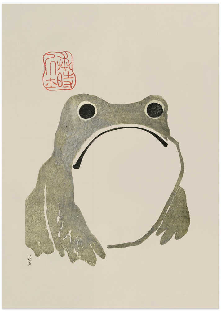 Grumpy Frog I Original – B2B