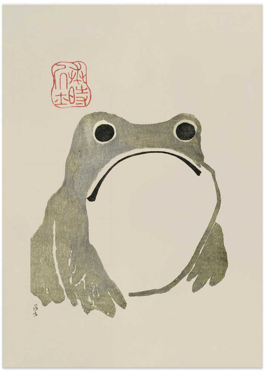 Grumpy Frog I Original – B2B