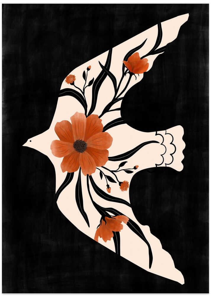 Floral Dove Flight – B2B