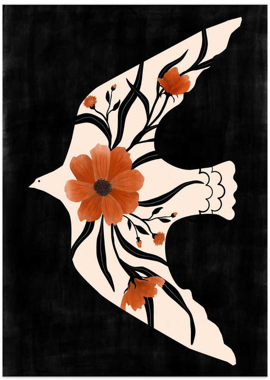 Floral Dove Flight – B2B