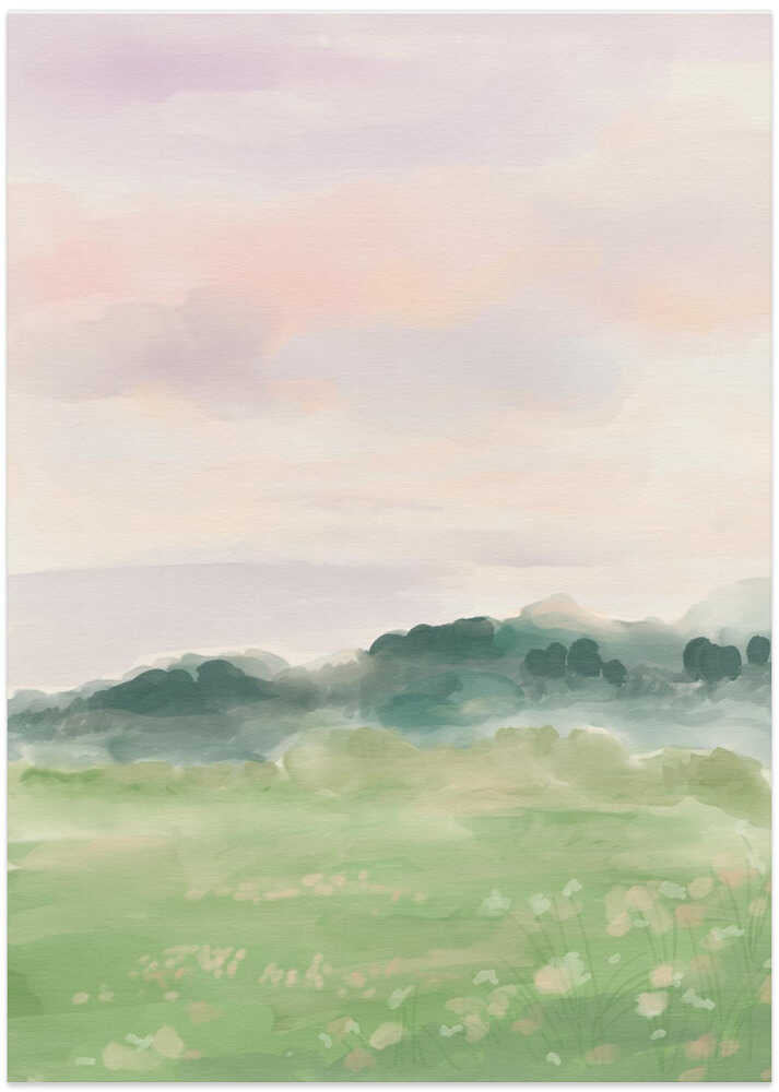 Misty Morning Fields – B2B