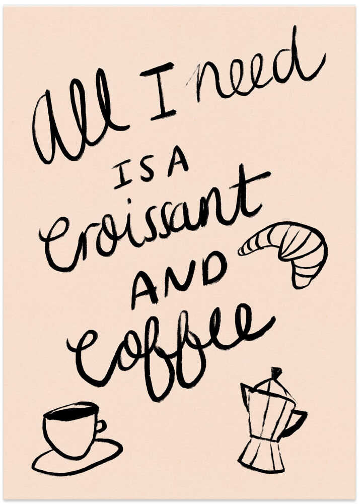 Morning Coffee Croissant – B2B