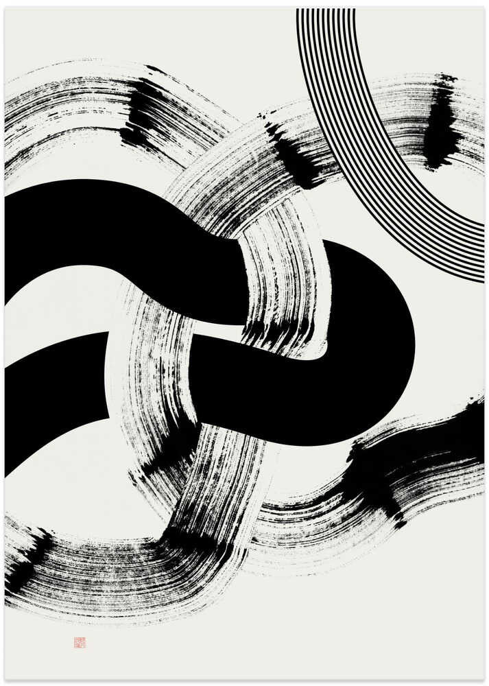 Abstract Brush Curves – B2B