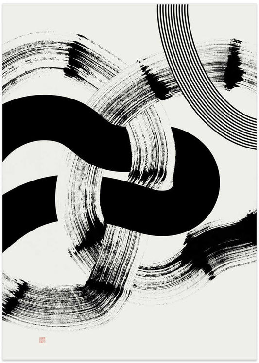 Abstract Brush Curves – B2B