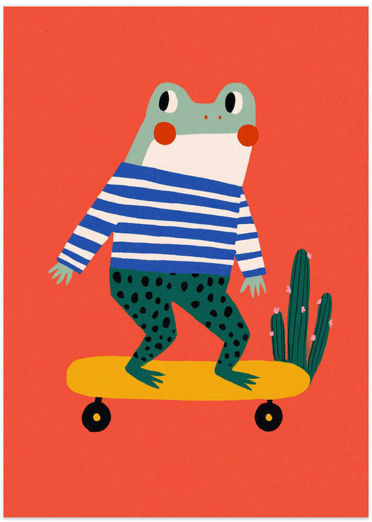 Skating frog – B2B