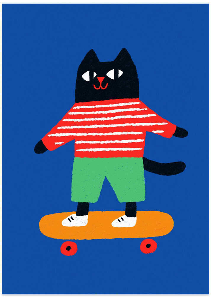 Skating cat – B2B